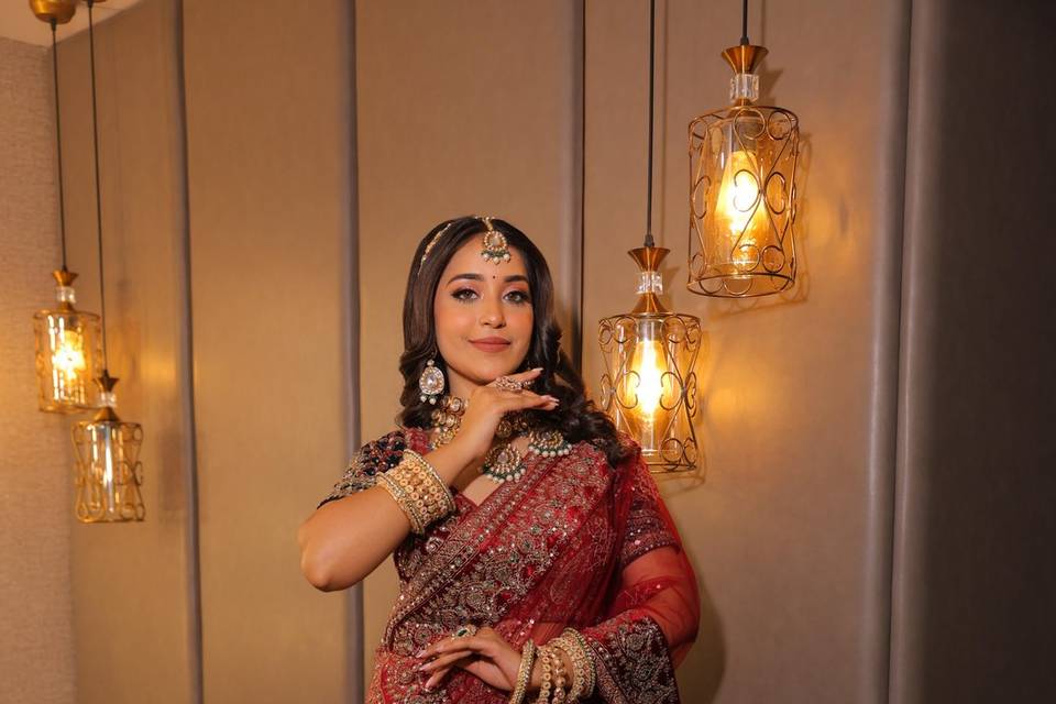 Bridal makeup