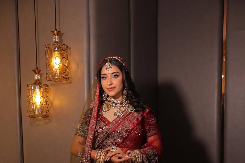 Bridal makeup