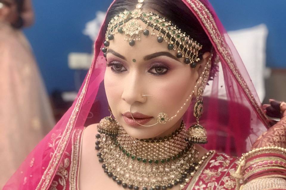 Bridal makeup