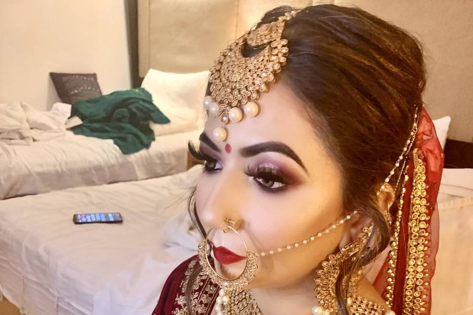 Bridal makeup