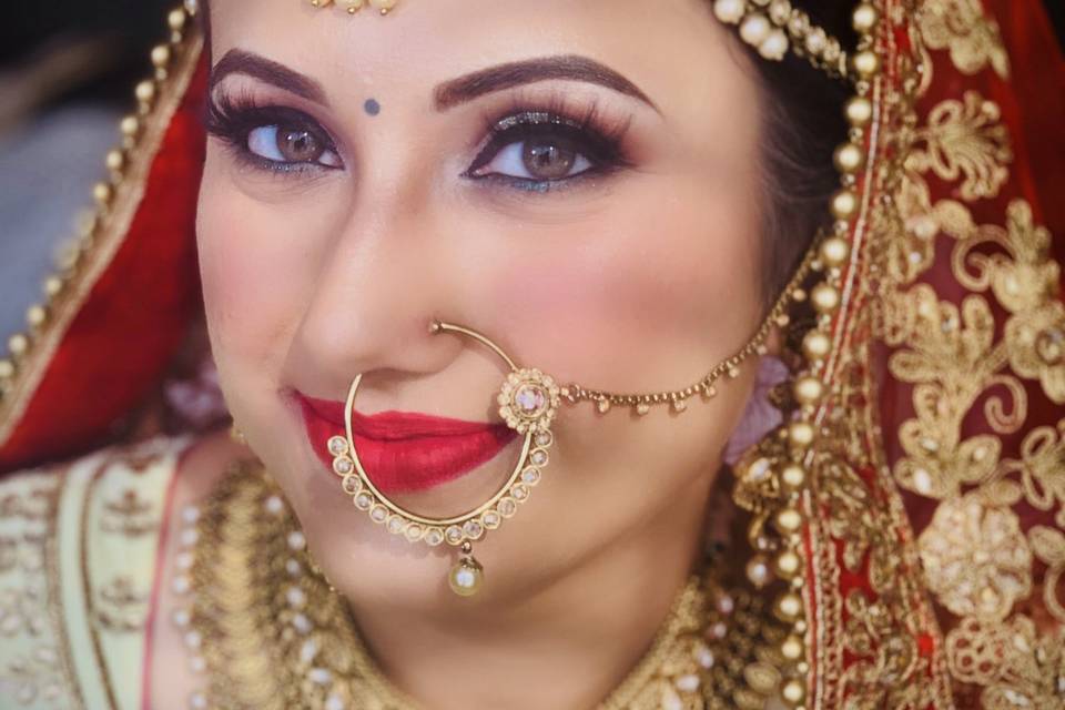 Bridal makeup