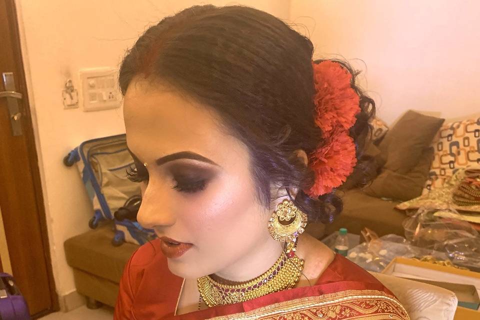 Bridal makeup