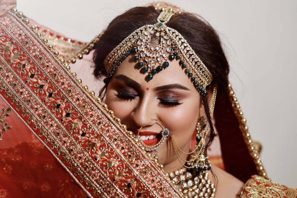 Bridal makeup