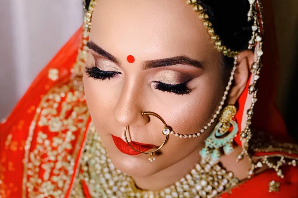 Bridal makeup