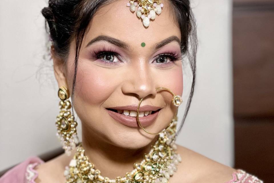 Bridal makeup