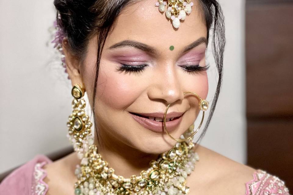 Bridal makeup