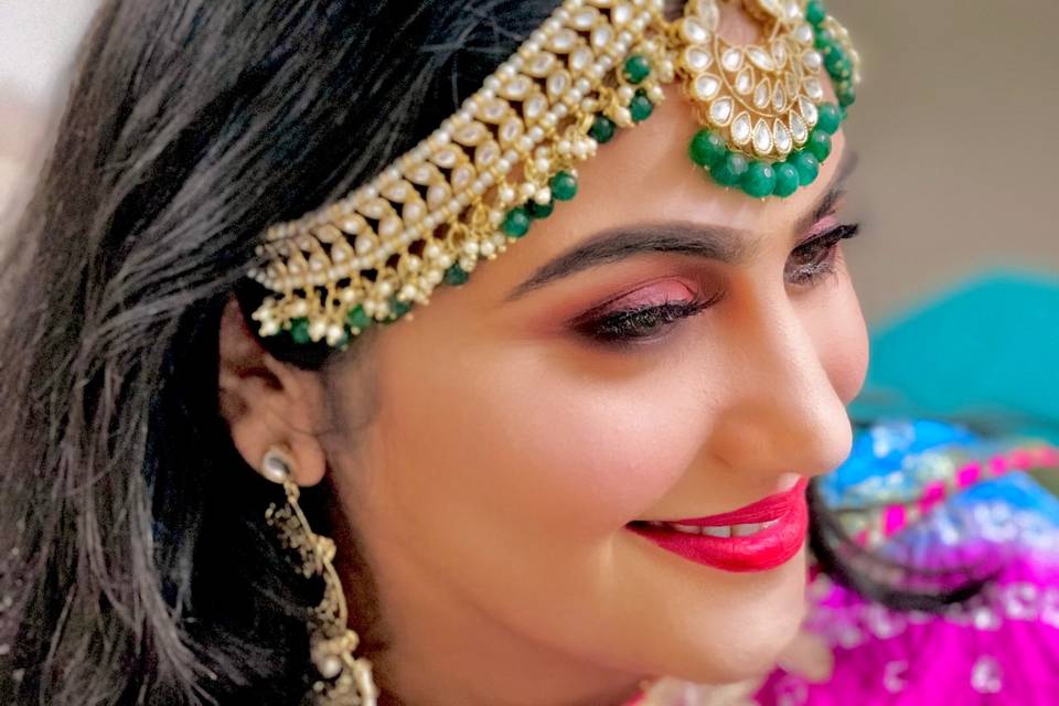 Bridal makeup