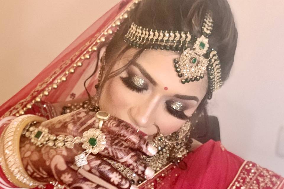 Bridal makeup