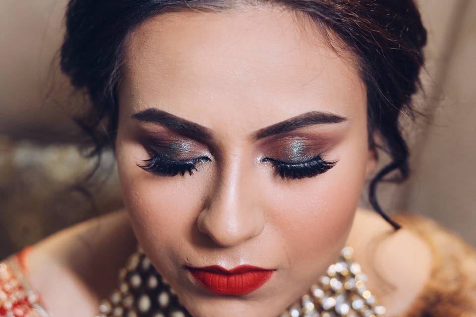 Bridal makeup