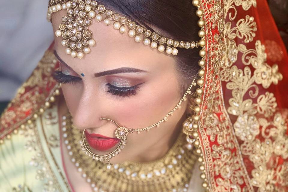 Bridal makeup