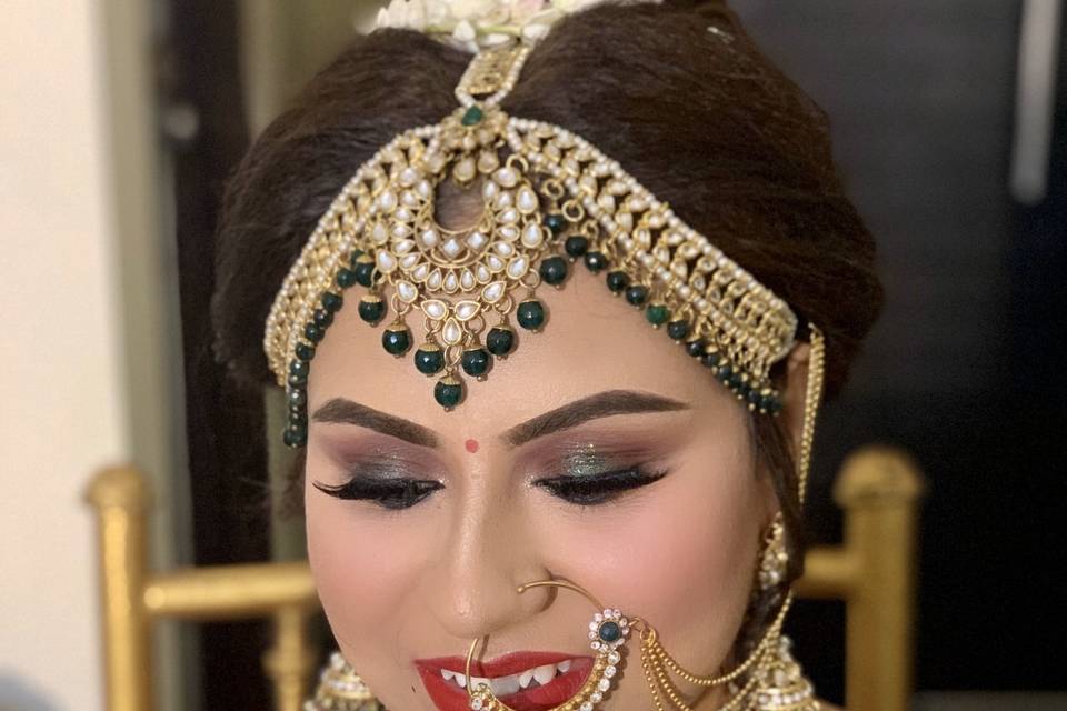 Bridal makeup