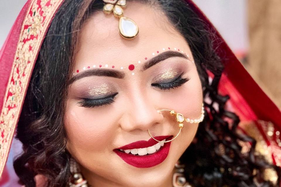 Bridal makeup