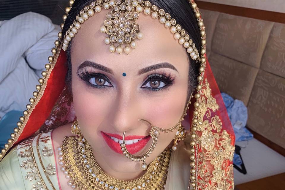 Bridal makeup