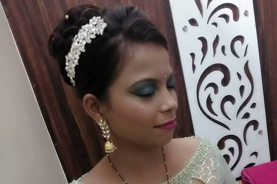 Bridal makeup