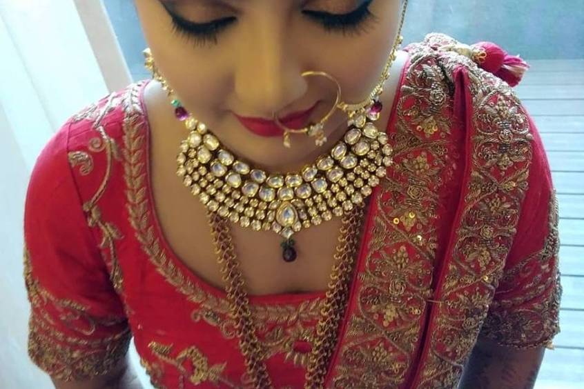 Bridal makeup