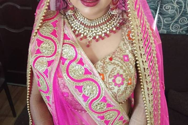 Bridal makeup