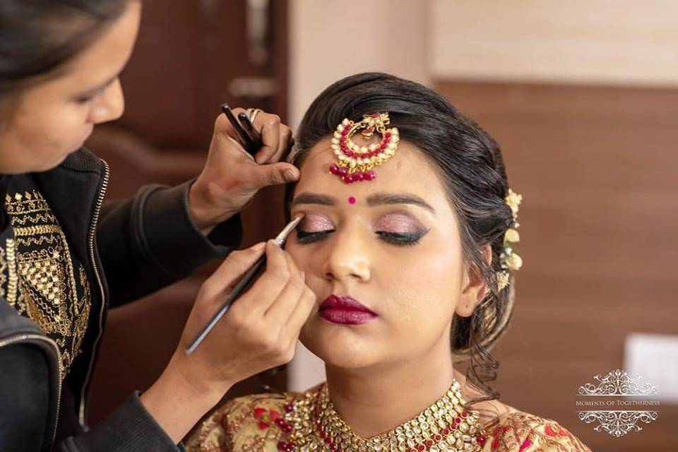 Bridal makeup