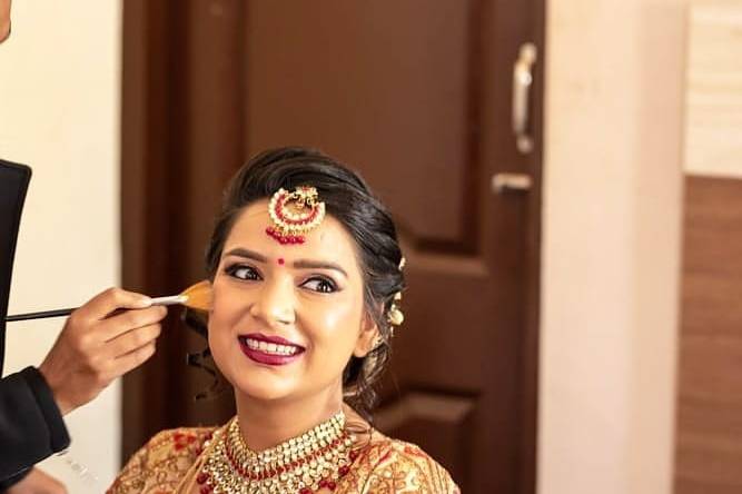 Bridal makeup