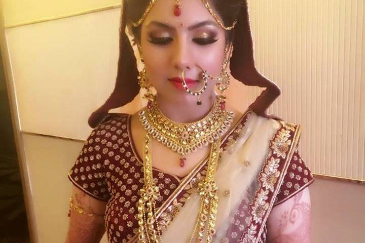 Bridal makeup