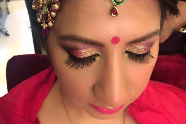 Bridal makeup