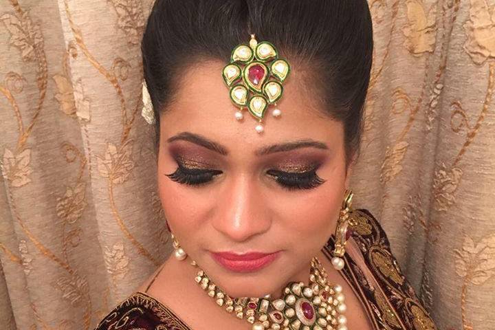 Bridal makeup