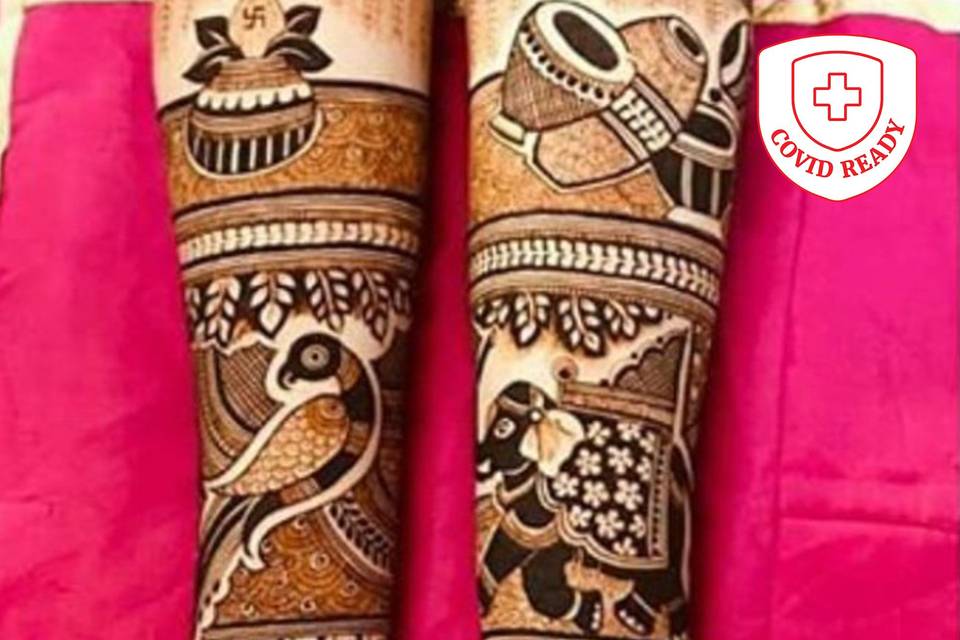 85+ Trendy Bridal Mehendi Designs for your Wedding 2024 - The Tales of  Tradition