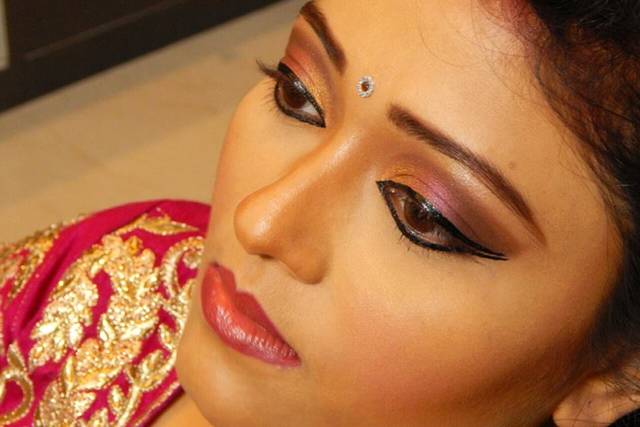 Bridal makeup