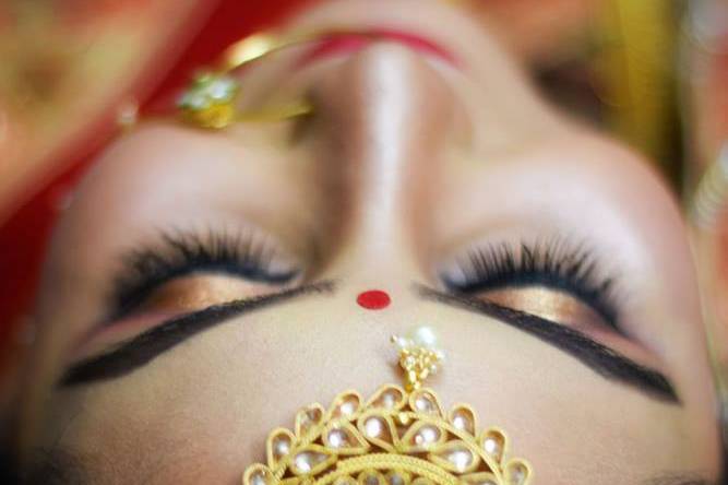 Bridal makeup