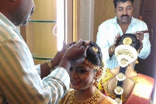 Raj Bridal Makeup Artist, Kodambakkam