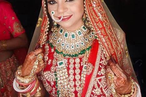 Bridal makeup