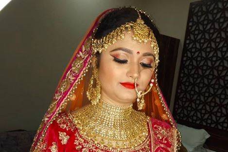 Bridal makeup