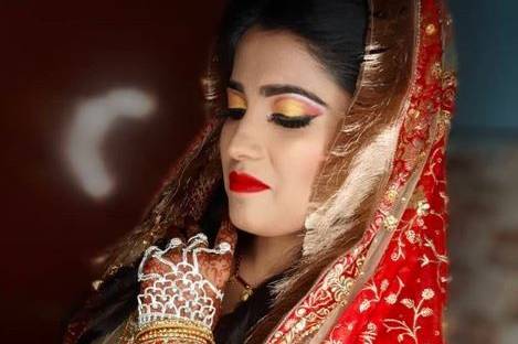 Bridal makeup