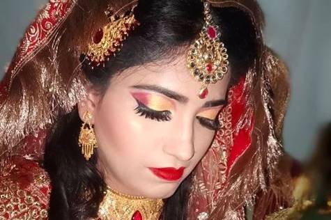 Bridal makeup