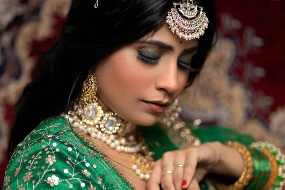 Bridal makeup