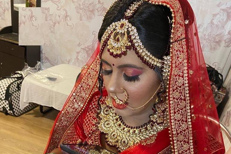 Bridal makeup