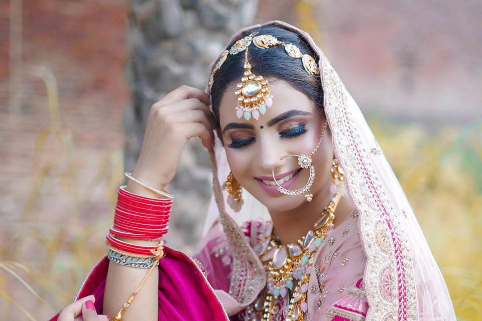 Bridal makeup