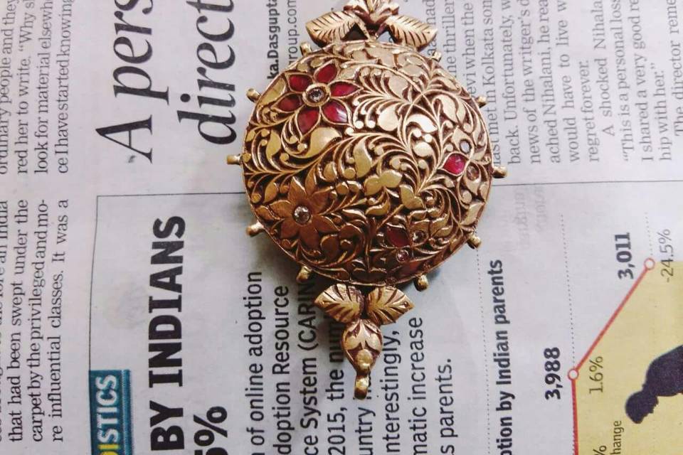 Kundan Jewellery by Narender Vaid