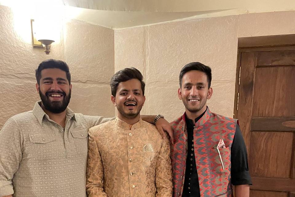 SSB Groom and Friends