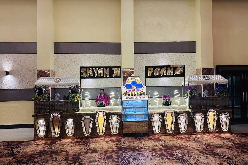 Catering setup