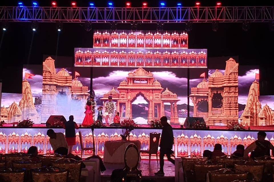 Sangeet stage