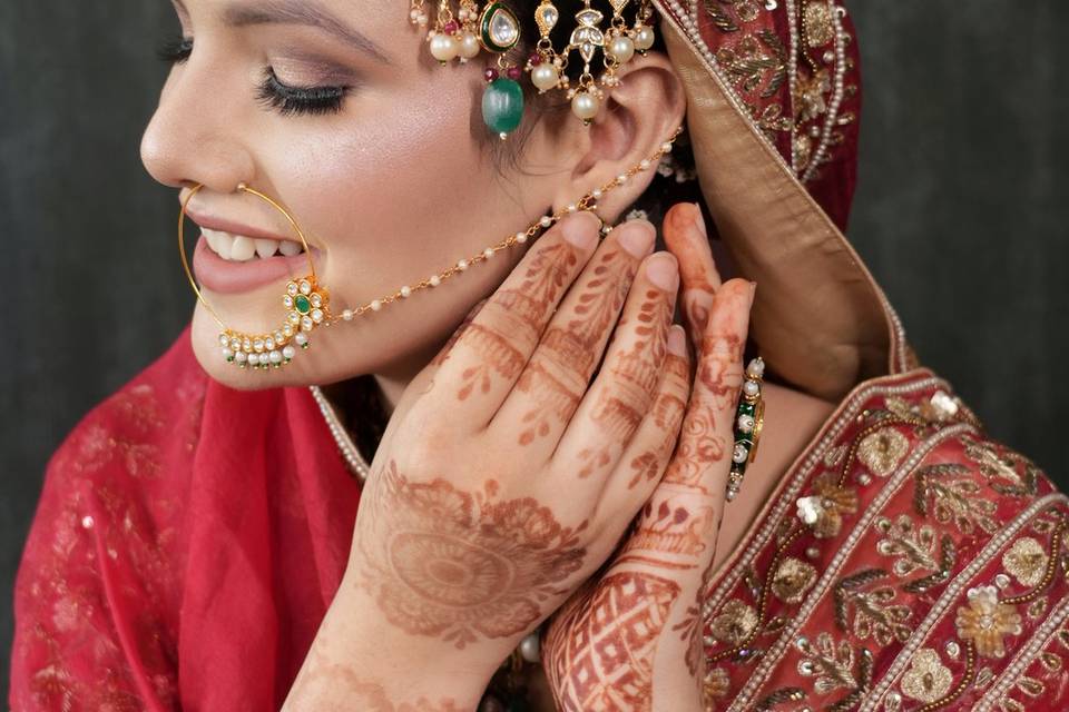 Bridal makeup
