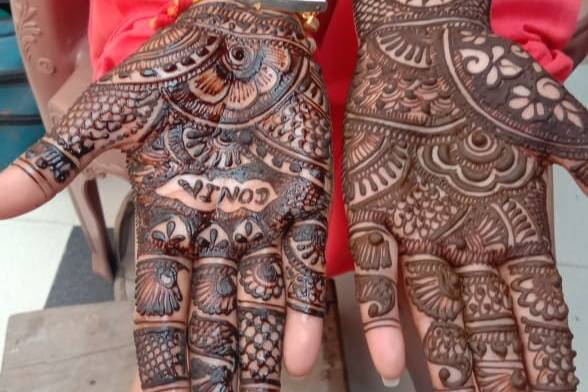 Designer mehndi