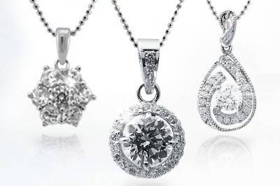 Diamond pendants