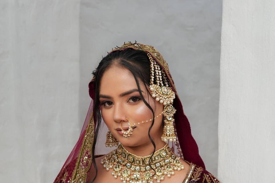 Bridal makeup