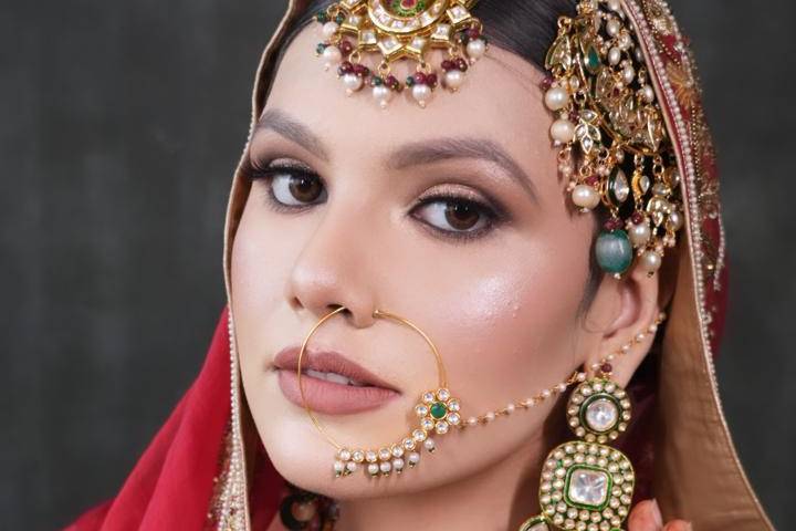 Bridal makeup