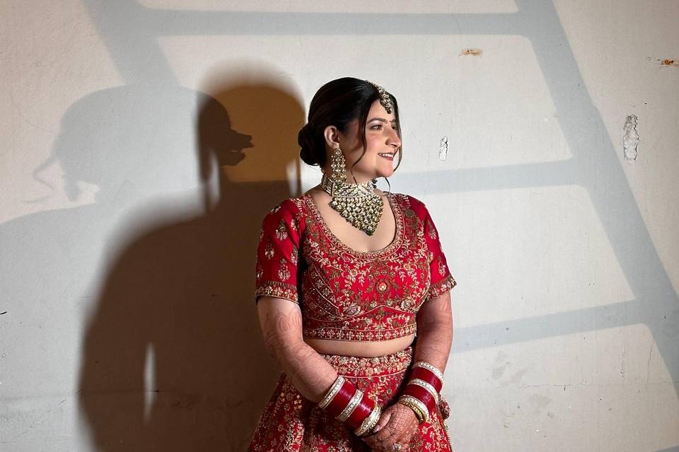 Bridal makeup
