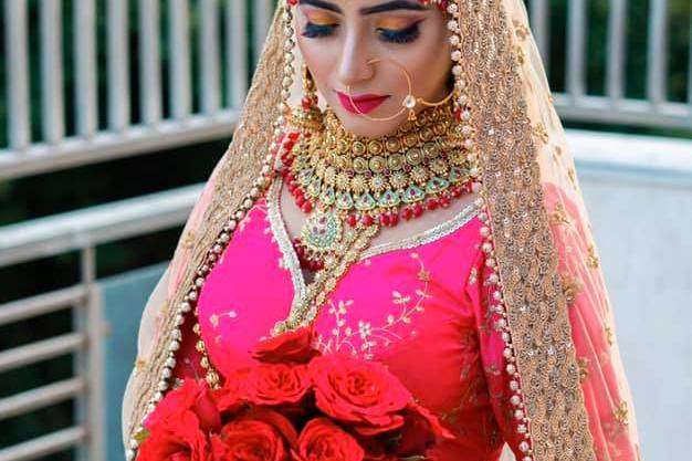 Bridal makeup