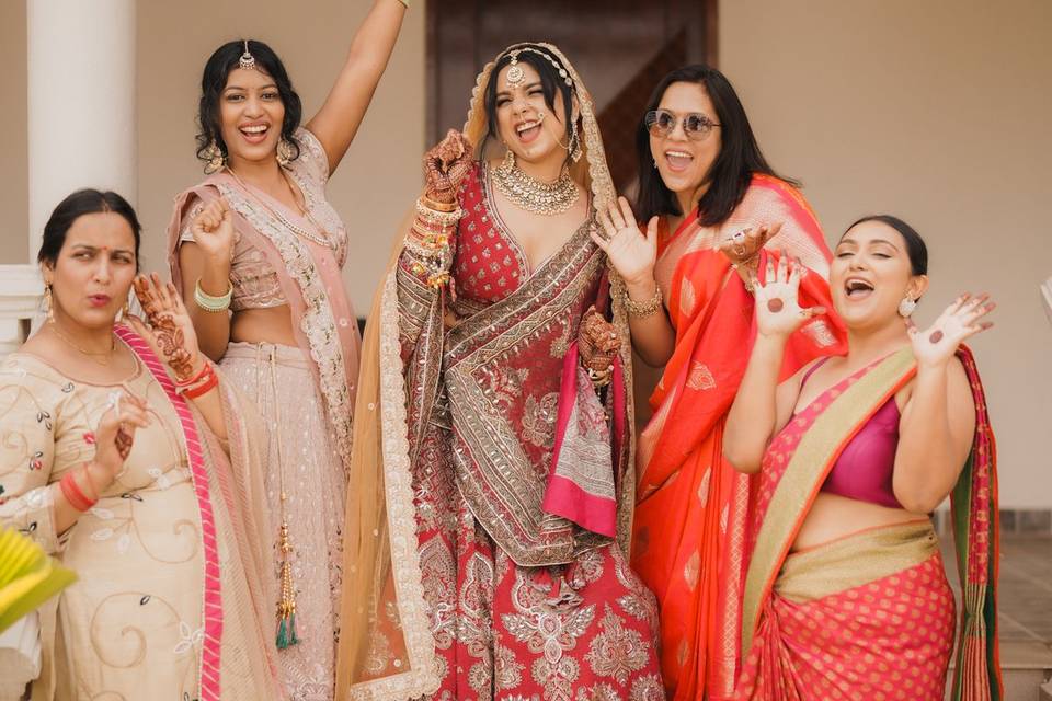Bride - Apoorva & her GAng