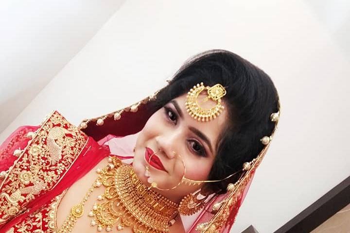 Bridal makeup