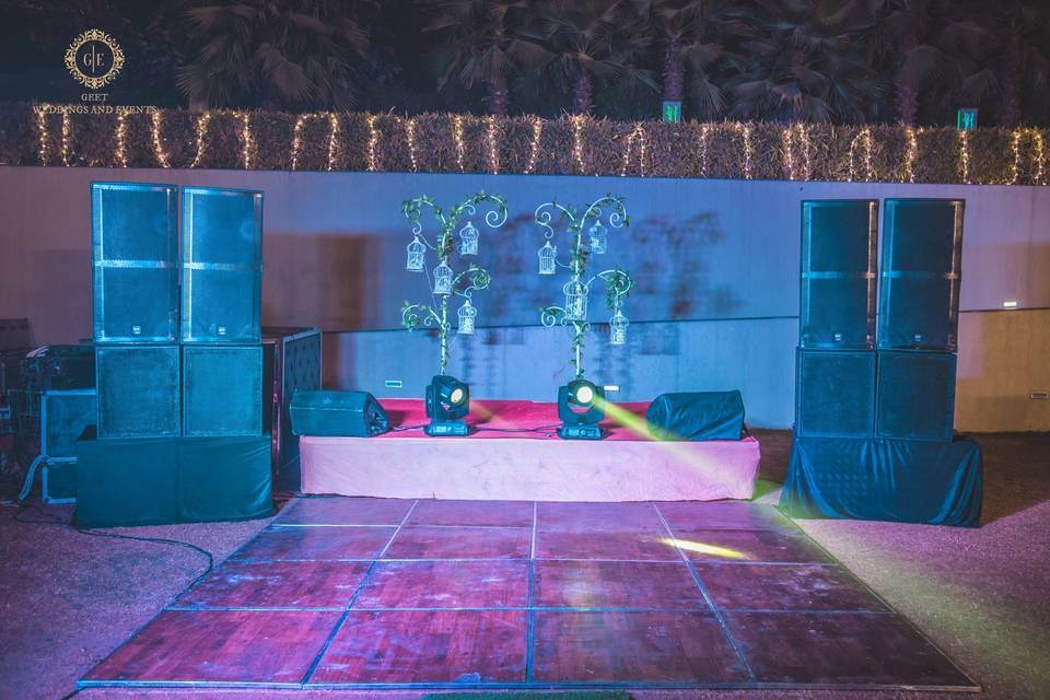 Dance Stage Decor